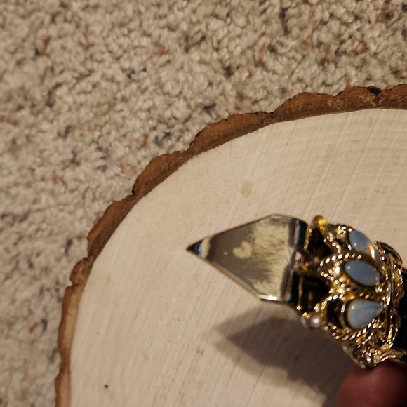 Vintage Vaughan USA Las Vegas Rhinestone Design Metal Bottle Opener - Picture 5 of 7